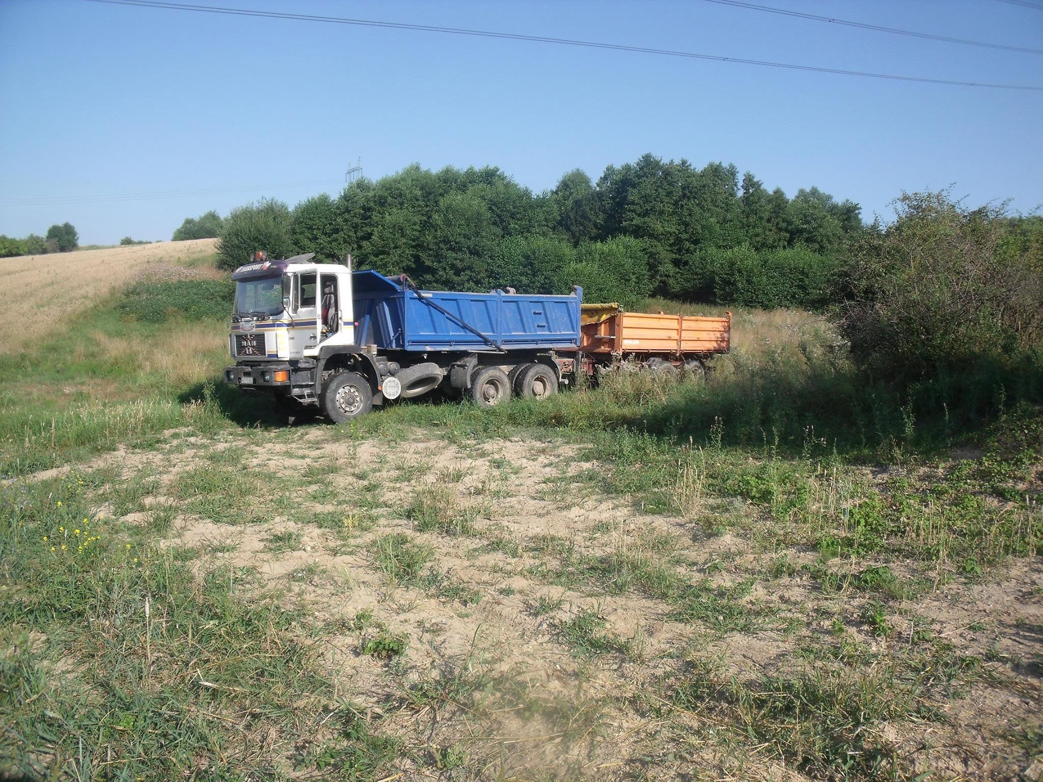 Transkop Rzeszów - wywrotka w terenie