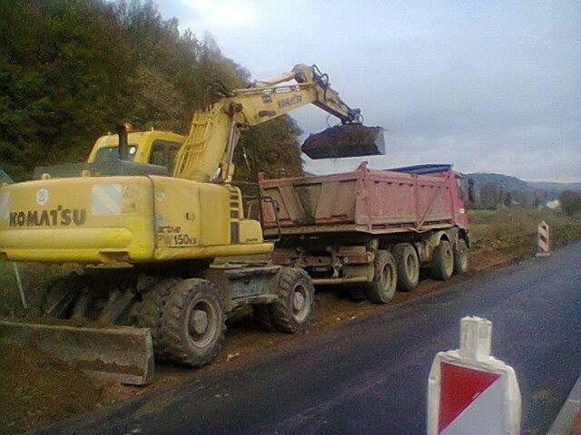 Transport wywrotką